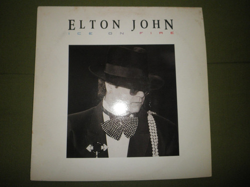 Disco Vinilo 12'' Importado Elton John - Ice On Fire (1985)