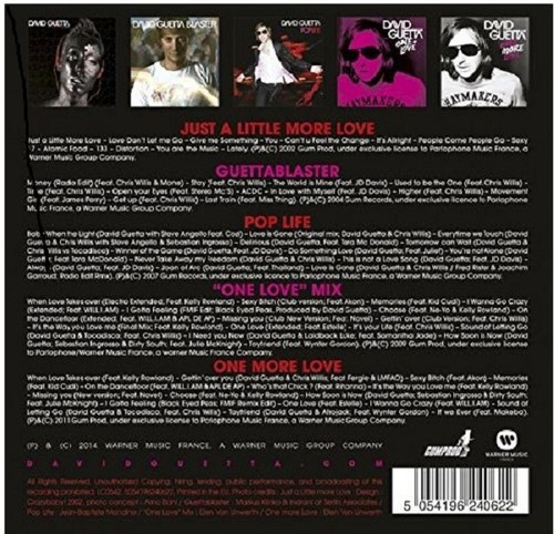 Cd David Guetta Original Album Series (2014) 5 Cds