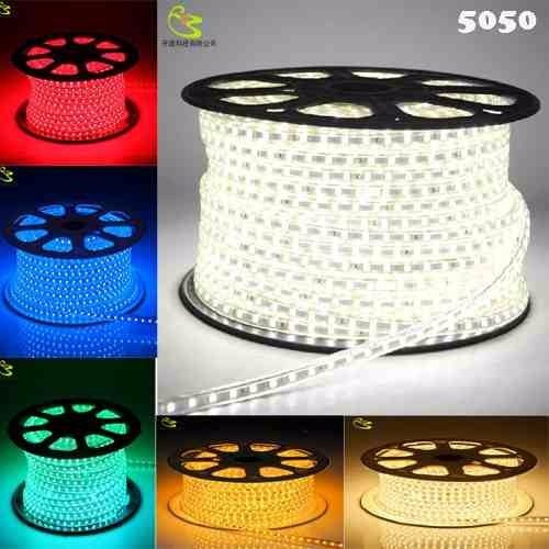 Imagen 2 de 6 de Cinta Manguera Luz Led Ip67 Impermeable Directo 110 Voltios