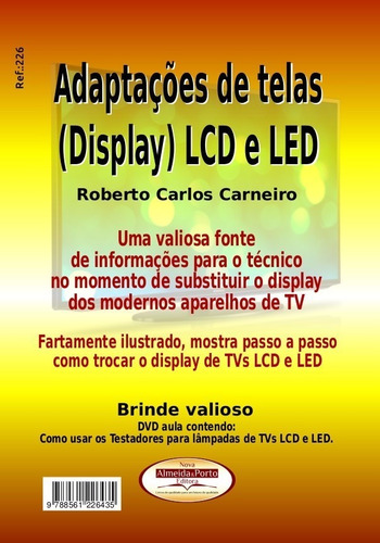 Livro Adaptações De Telas Lcd E Led Ref 226a