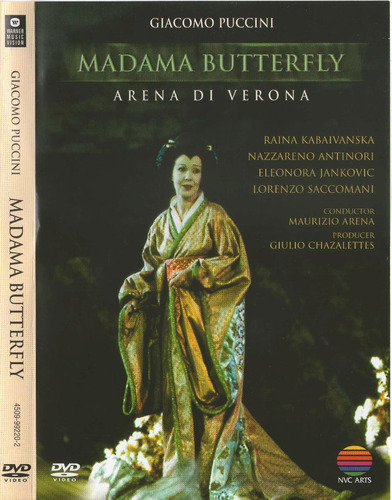 Dvd Madama Butterfly Kabaivanska / Antinori