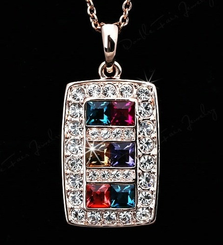 Collares Anillos Full Cristales Genuinos Importados En Stock