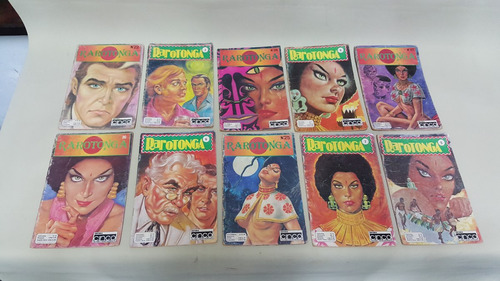 Revista De Comics Antigua Tema Rarotonga 1982 Precio X C/u
