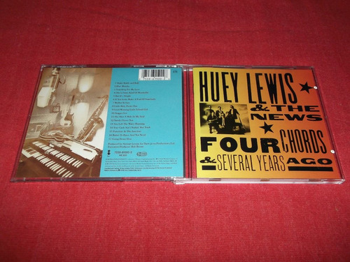 Huey Lewis & The News Four Chords Cd Alemania Ed 1994 Mdisk