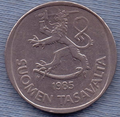 Finlandia 1 Markka 1985 * Republica *