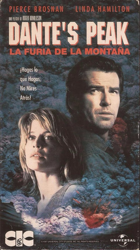 Dante's Peak Vhs Pierce Brosnan Linda Hamilton 1996