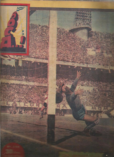 Revista / Boca...! / Nº 259 / 1947 / El Clasico Boca - River