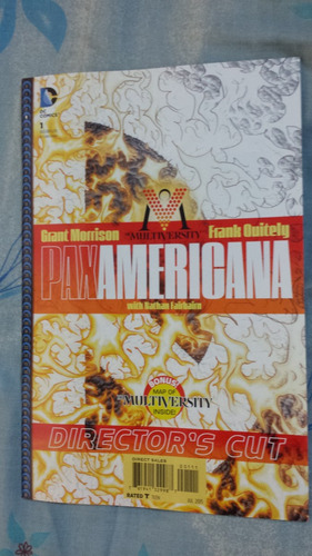 Multiversity Pax Americana #1 Director´s Cut+poster N Ingles