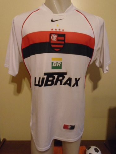 Camiseta Fútbol Flamengo Brasil Nike 2004 2005 #10 Selección