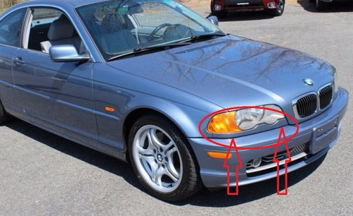 Moldura Der En Defensa Bmw 323 325 328 330 Cpe 1999 - 2006