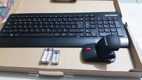 Kit De Teclado Y Mouse Inalambrico Lenovo. Incluye Pilas