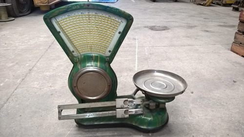Balanza De Almacén De 15 Kg Marca El Soberbio 1958