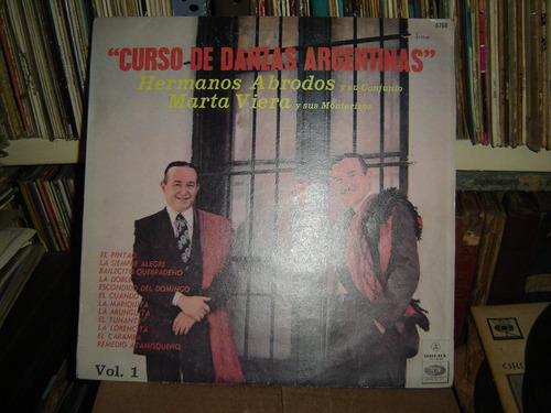 Abrodos - Marta Viera - Curso De Danzas Folklore Lp Vinilo