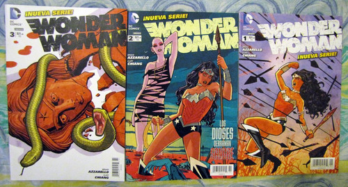 Wonder Woman Números 1 Al 3 Editorial Televisa (Usado)