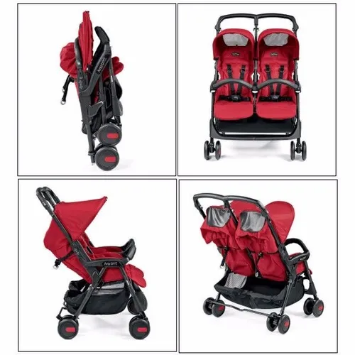 Cochecito Mellizos Aria Twin Shopper Peg perego R M babies 11.990