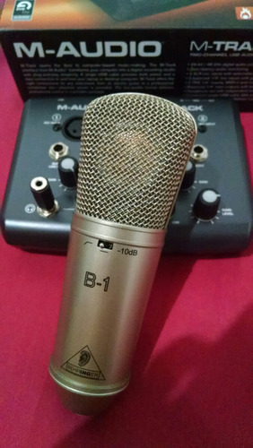 Microfone Behringer B1 - Profissional + Cabo Balanceado