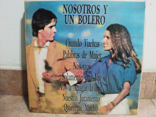 Disco Vinilo  Nosotros Y Un Bolero Varios Lp Promo Nm 