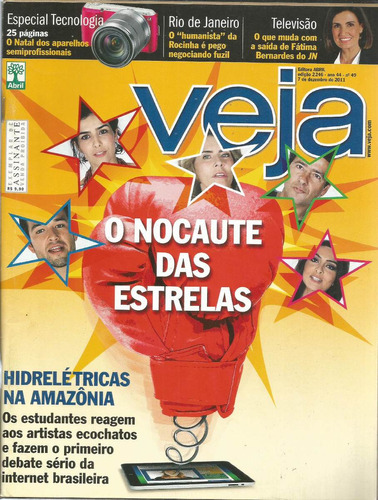 Veja N° 2246 O Nocaute Das Estrelas  Abril  Bonellihq Cx419