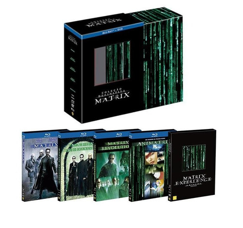 Blu-ray Matrix Coleção Definitiva 6 Discos Lacrado Original