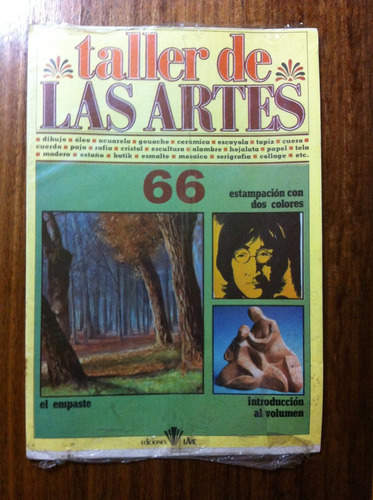 Fasciculo Antiguo Taller De Las Artes Nº 66 - Año 1980