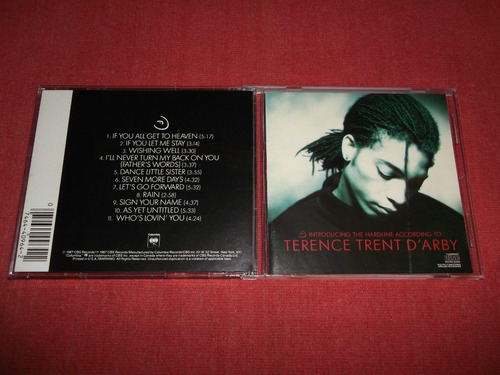 Terence Trent D'arby Introducing Hardline Cd Usa 1990 Mdisk