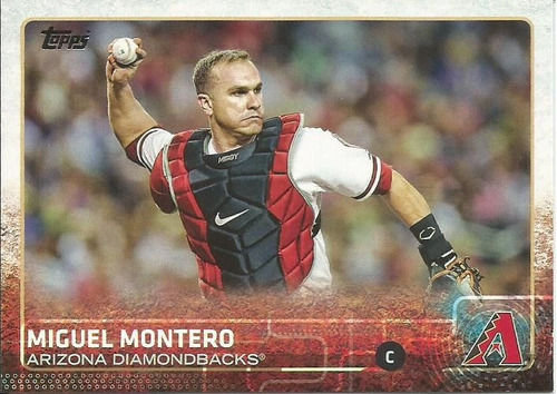 Barajita Miguel Montero Topps 2015 #280 Arizona Diamondbacks