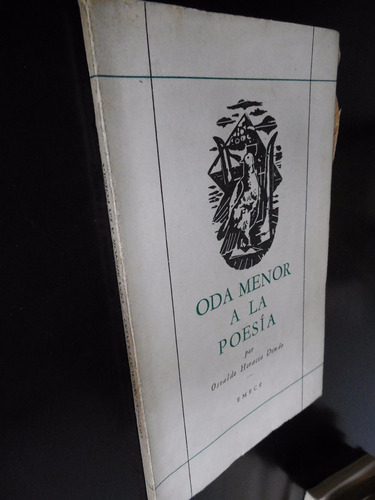 Oda Menor A La Poesia Osvaldo Horacio Dondo Jose Bonomi Tapa