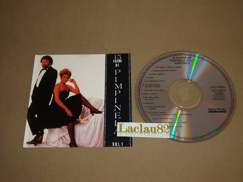 Pimpinela 15 Exitos Vol 1 - 1993 Columbia Cd