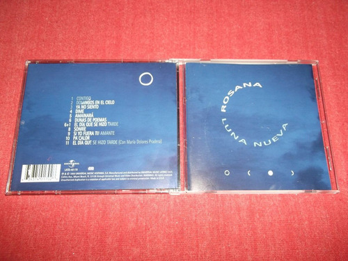 Rosana - Luna Nueva Cd Imp Ed 1998 Mdisk