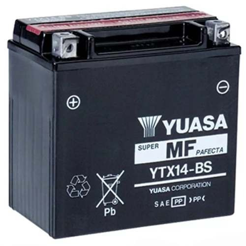 Bateria Yuasakawasaki Zrx 1100 Ano 1999 2000 Ytx14 Bs