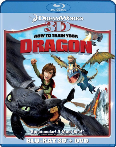 Blu Ray Como Entrenar A Tu Dragon 3d 2d