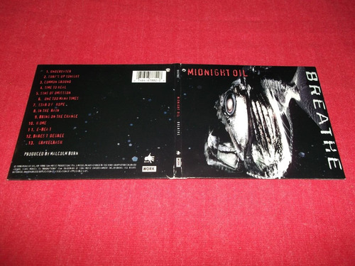 Midnight Oil - Breathe Digipack Cd Usa Ed 1996 Mdisk