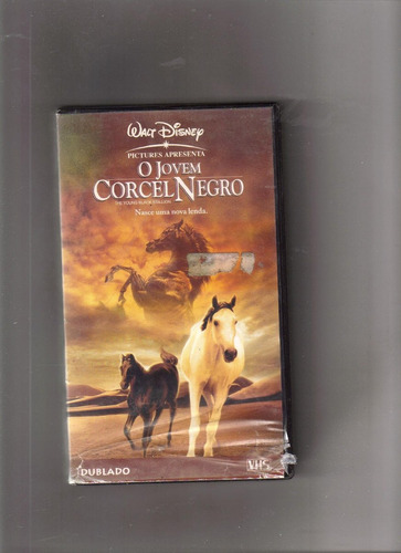 Vhs O Jovem Corcel Negro - Walt Disney - Dublado