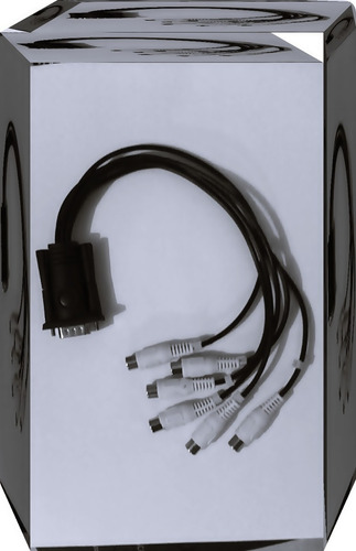 Conector Entrada De Audio Rca De 6 Ch Para Cctv