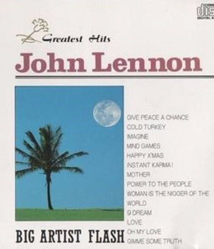 John Lennon - Big Artist Album Greatest Hits Cd Importado