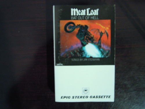 Meat Loaf Casette Bat Out Of Hell Importado