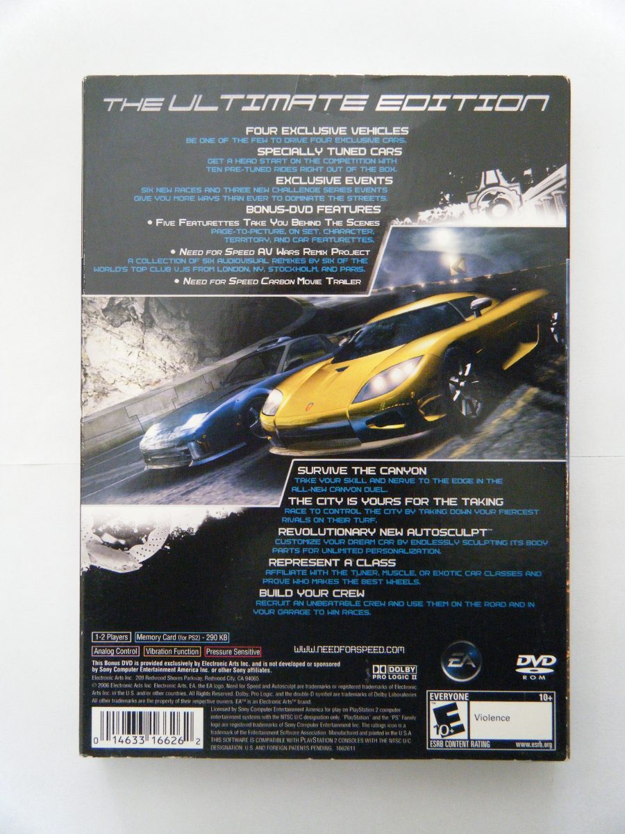 need for speed carbon collection edition need for speed carbon collection edition