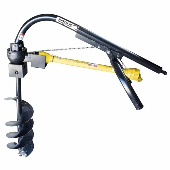 Pala Pocera Para Tractor Equus Con 2 Mechas De 9