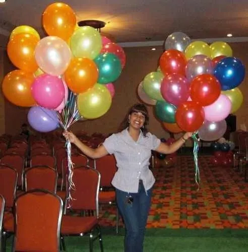 Llenado Globos Con Helio