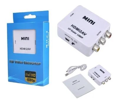 Adaptador rca a hdmi casero hotsell