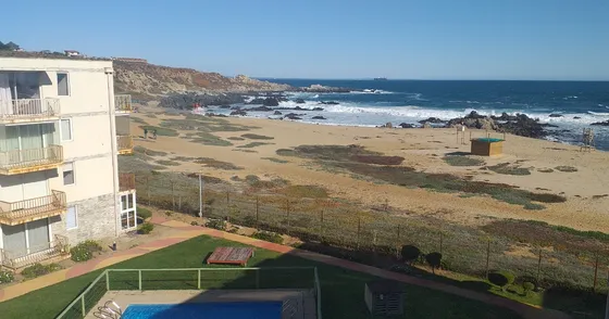 Panoramica Vista Dpto. 3d 1b Condominio Borde Mar Las Cruces