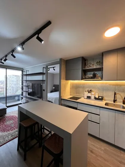 Moderno Departamento Ubicado En Ñuñoa, Excelentes Accesos