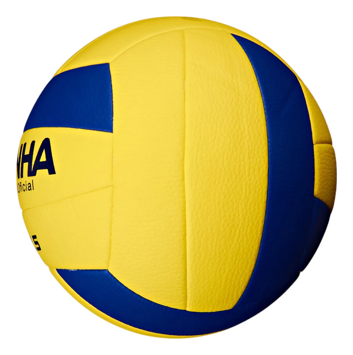 Bola De Volêi Rainha 2.5 Quadra E Praia Cor Amarela E Azul - Imagem 2