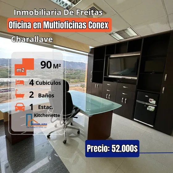 Oficina En Venta En Multioficinas Conex Charallave