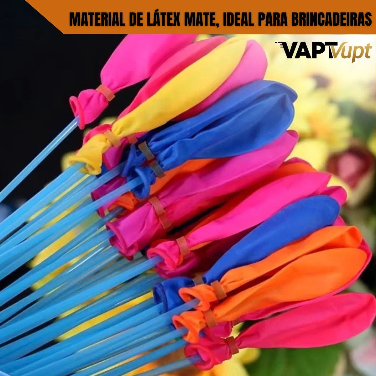 222 Unidades Bexiga De Água Water Ballons Brincadeiras De Verão Vapt Vupt - Imagem 2