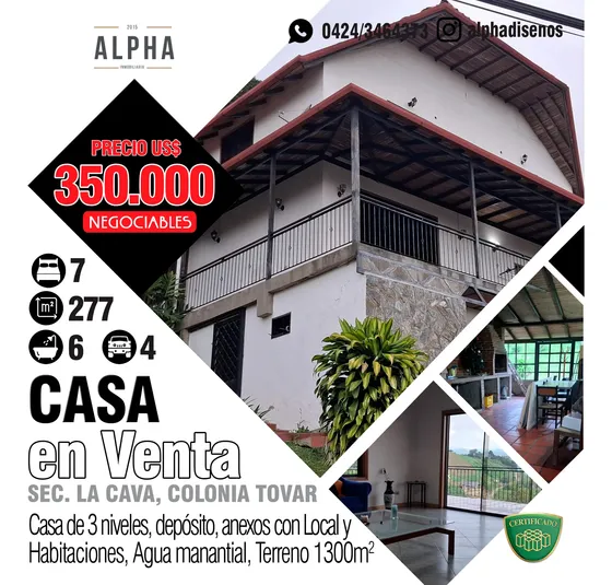 Casa Turistica Lista Para Habitar En La Cava