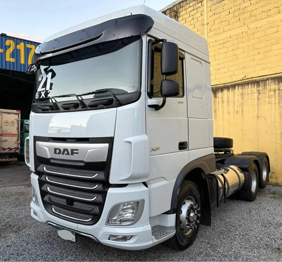 Daf Xf Fts 480 6x2 Ano 2021 Único Dono 10 Pneus Novos