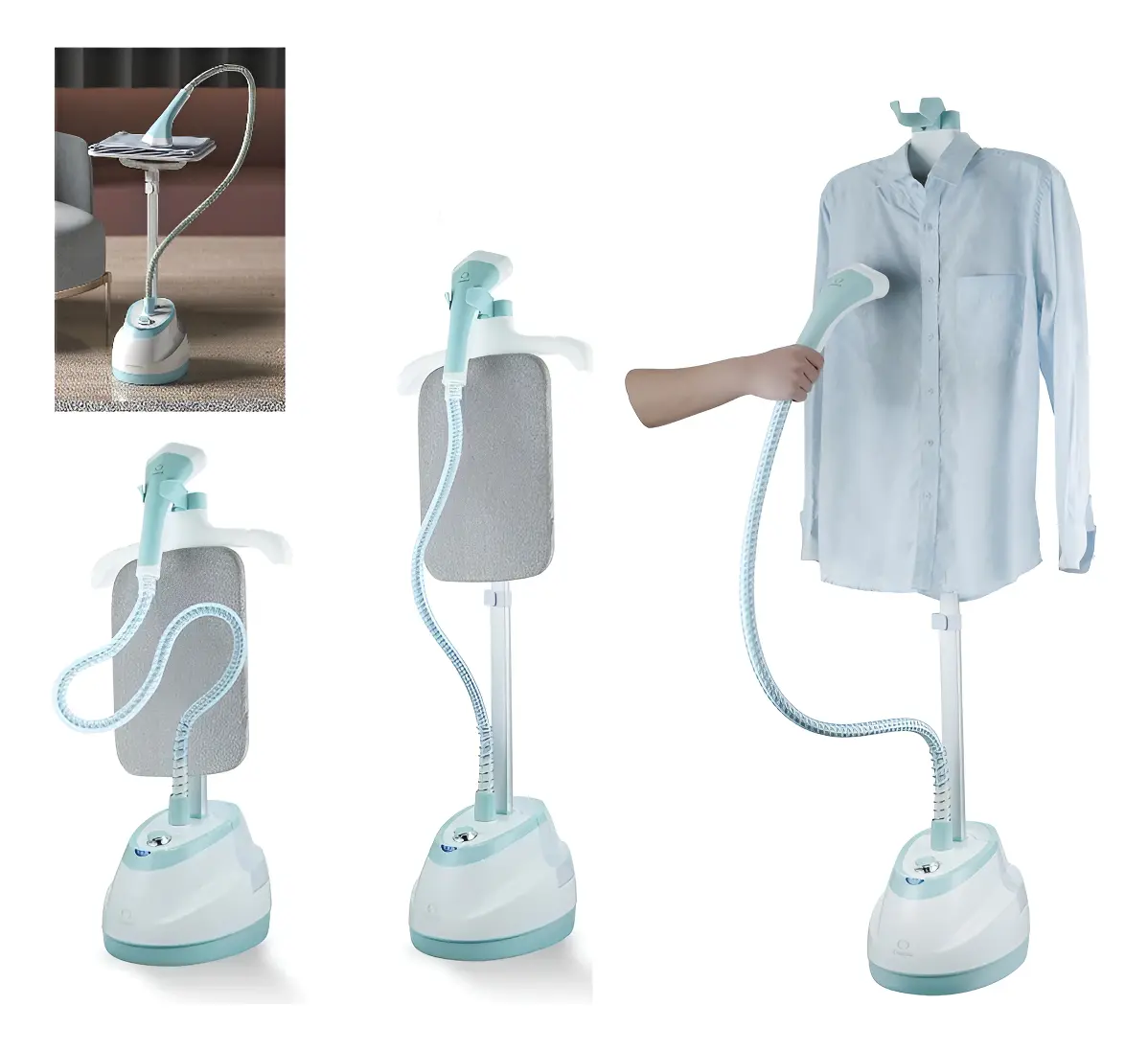 Passadeira a Vapor e Higienizador Steam Clean 1800W