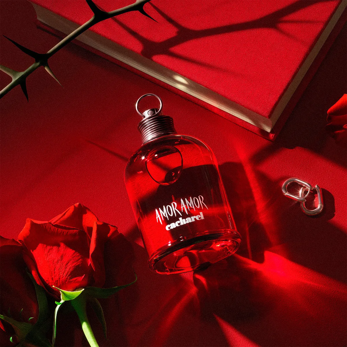 Perfume Feminino Cacharel Amor Amor Eau de Toilette Floral Frutado 100ml - Imagem 2