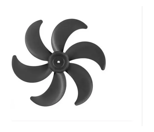 Hélice para Ventilador Britânia Turbo 30cm 6 Pás Cor Preto - Imagem 2